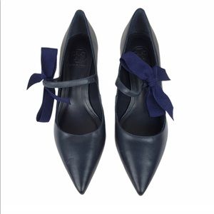 Tory Burch Beverly Pump Navy 7.5